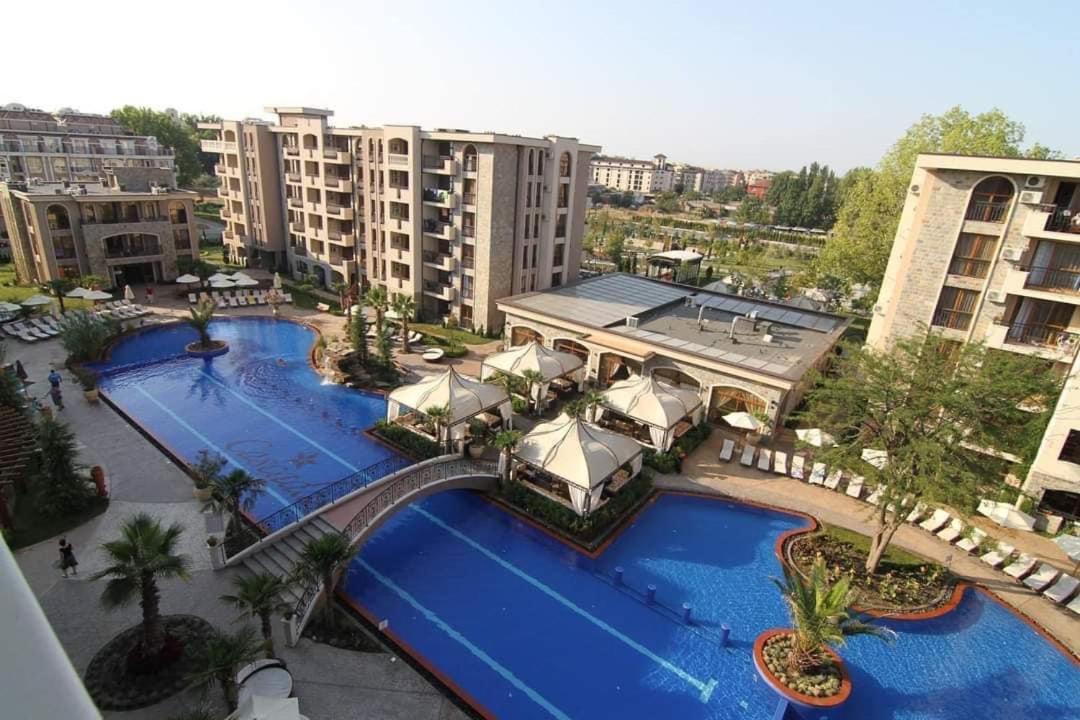 Wonderful Deluxe Appartement In Cascadas Family Resort Sunny Beach Exterior photo
